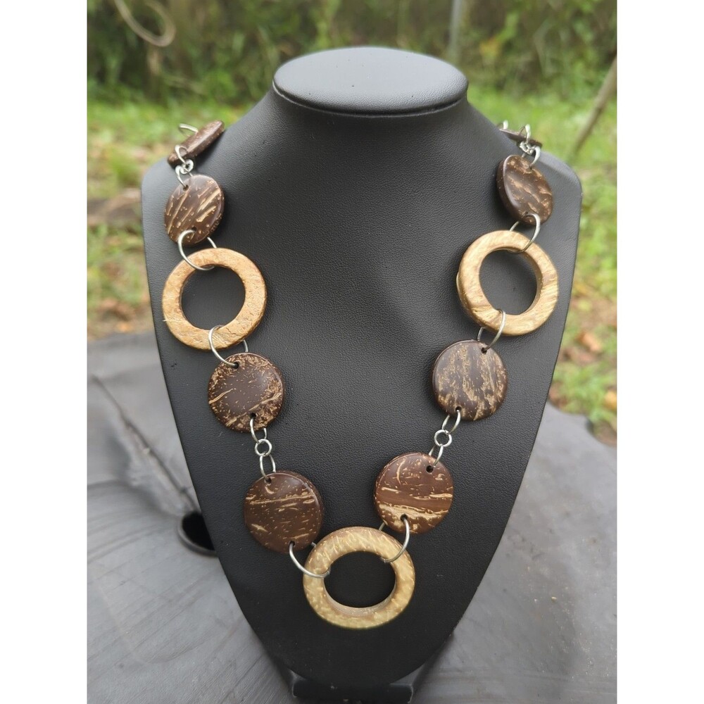 Coconut Shell Jewelry Set